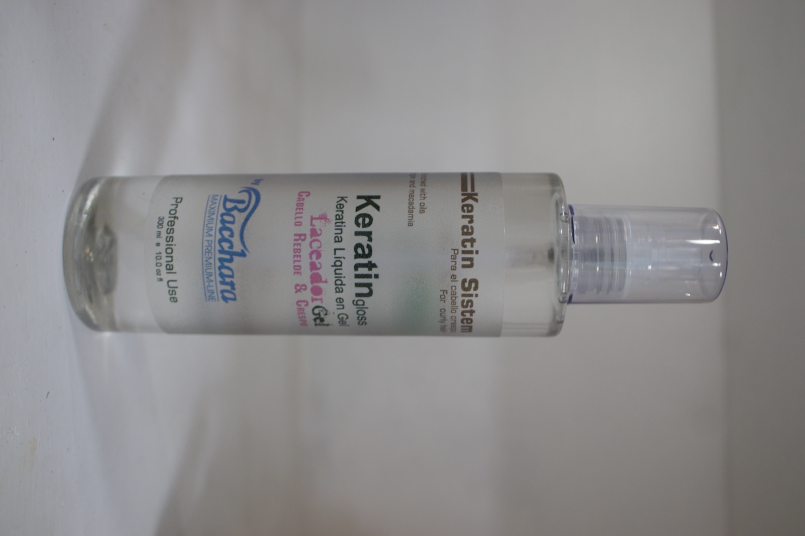 Keratin Gloss Laceador Gel 10 oz